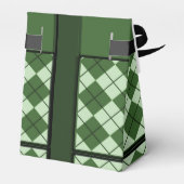 Groene cadeaudoos voor Argyle All Purpose Bedankdoosjes (Achterkant)