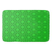 Groene caleidoscoop badmat (Voorkant)