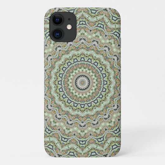 Groene caleidoscoop Case-Mate iPhone case (Achterkant)