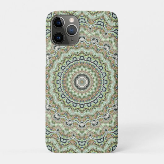 Groene caleidoscoop Case-Mate iPhone case (Achterkant)