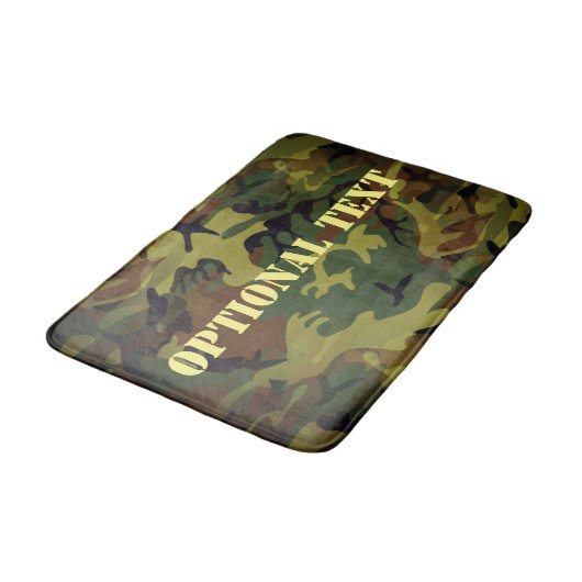 Groene Cammo Badmat (Gekanteld)