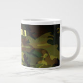 Groene Cammo Grote Koffiekop (Rechts)