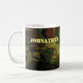 Groene Cammo Koffiemok (Links)