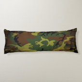 Groene Cammo Lichaamskussen (Achterkant)