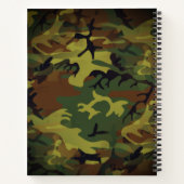 Groene Cammo Notitieboek (Achterkant)