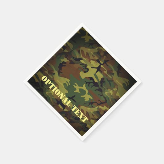 Groene Cammo Servet (Hoek)