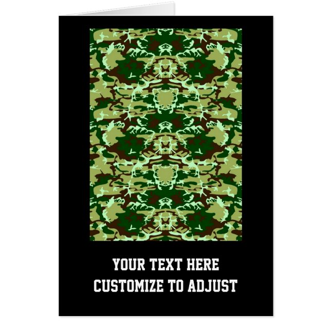 Groene camo (Voorkant)