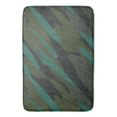Groene Camo Abstract Badmat (Voorkant Verticaal)
