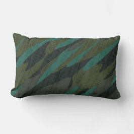 Groene Camo Abstract Kussen
