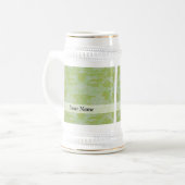 Groene camo bierpul (Voorkant links)