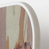 Groene Camo Boomschors 1 Pickleball Paddle (Links Detail)