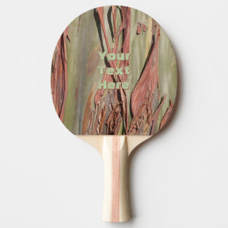 Groene Camo Boomschors 1 Ping Pong Paddle Tafeltennisbatje
