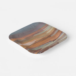 Groene Camo Boomschors  Papieren Bordje