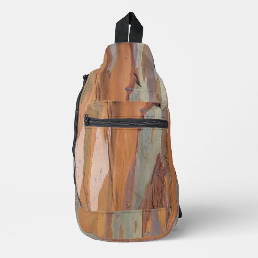 Groene Camo Boomschors Sling Bag (Voorkant)