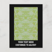 Groene camo briefkaart (Voorkant)