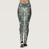 Groene Camo Broek Leggings (Achterkant)