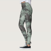 Groene Camo Broek Leggings (Links)
