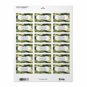 Groene Camo Camouflage adresetiketten Favor Tag Etiket (Full Sheet)