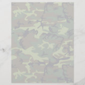 Groene Camo, Camouflage, Militair, Leger Flyer (Voorkant)