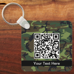 Groene Camo, Camouflage, Militair, Leger Sleutelhanger