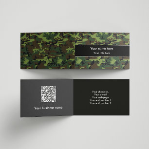 Groene Camo, Camouflage, Militair, Leger Visitekaartje