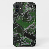 Groene Camo Case-Mate iPhone Case (Achterkant)