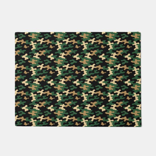 Groene Camo Deurmat (Voorkant)