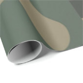 Groene Camo inpakpapier, geschenken, verjaardag, g Cadeaupapier (Rol Hoek)