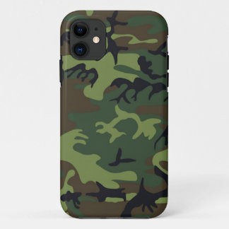 Groene Camo iPhone 5S Shell w/ID, krediethouder Case-Mate iPhone Case
