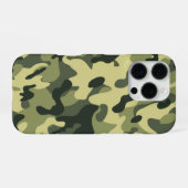 Groene Camo iPhone Hoesje (Achterkant horizontaal)