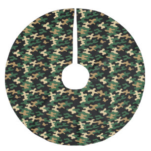 Groene Camo Kerstboom Rok