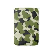 Groene Camo Koeienvlekken  Badmat (Voorkant Verticaal)