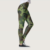Groene camo-leggings leggings (Rechts)