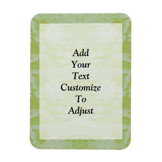 Groene camo magneet (Verticaal)