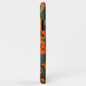 Groene Camo met Safety Blaze Oranje Case-Mate iPhone Case (Achterkant/rechts)