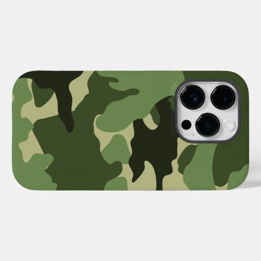 Groene Camo Militaire Camouflage Patroon achtergro Case-Mate iPhone Case (Achterkant (horizontaal))