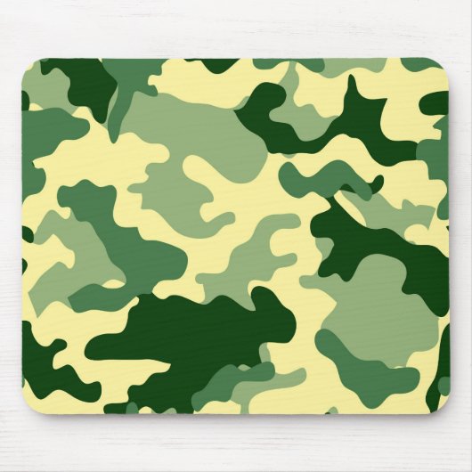 Groene Camo Muismat (Voorkant)