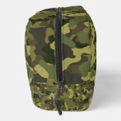 Groene Camo Naam Mannen Toiletry Cool Naam Travel Toilettasje (Rechts)