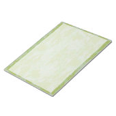 Groene camo notitieblok (Schuin)