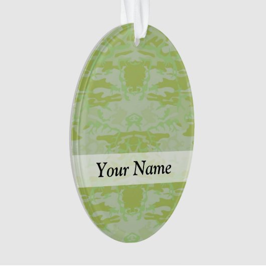 Groene camo ornament (voorkant)
