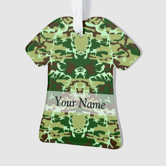 Groene camo ornament (voorkant)