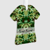 Groene camo ornament (voorkant)