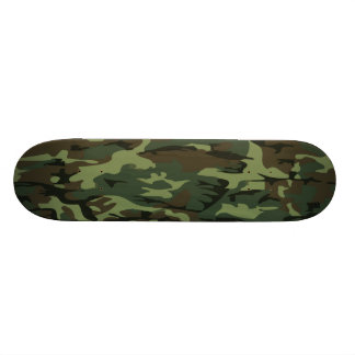 groene camo persoonlijk skateboard