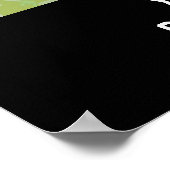 Groene camo poster (Hoek)