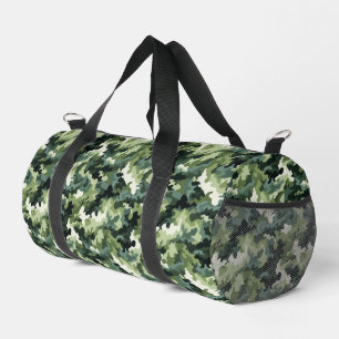Groene Camo Print Plunjezak