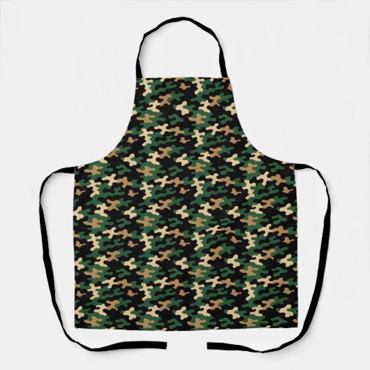 Groene Camo Schort (Voorkant)