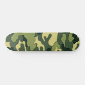 Groene Camo/Skateboard Persoonlijk Skateboard (Horizontaal)