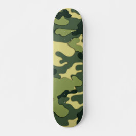 Groene Camo/Skateboard Persoonlijk Skateboard