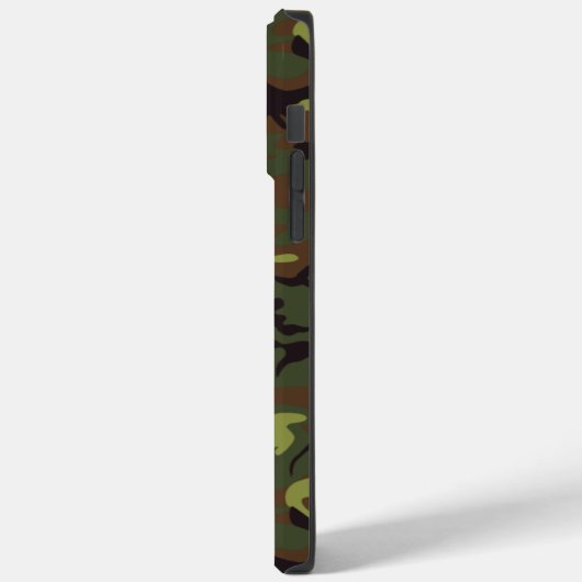 Groene Camo w/Dog Label Case-Mate iPhone Case (Achterkant / Links)