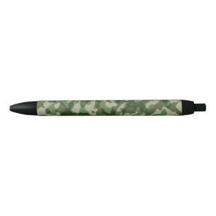 Groene Camo Zwarte Inkt Pen